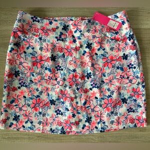 Lilly Pulitzer Jonas Party Like A Lobstar High Waist Skort 16 NWT